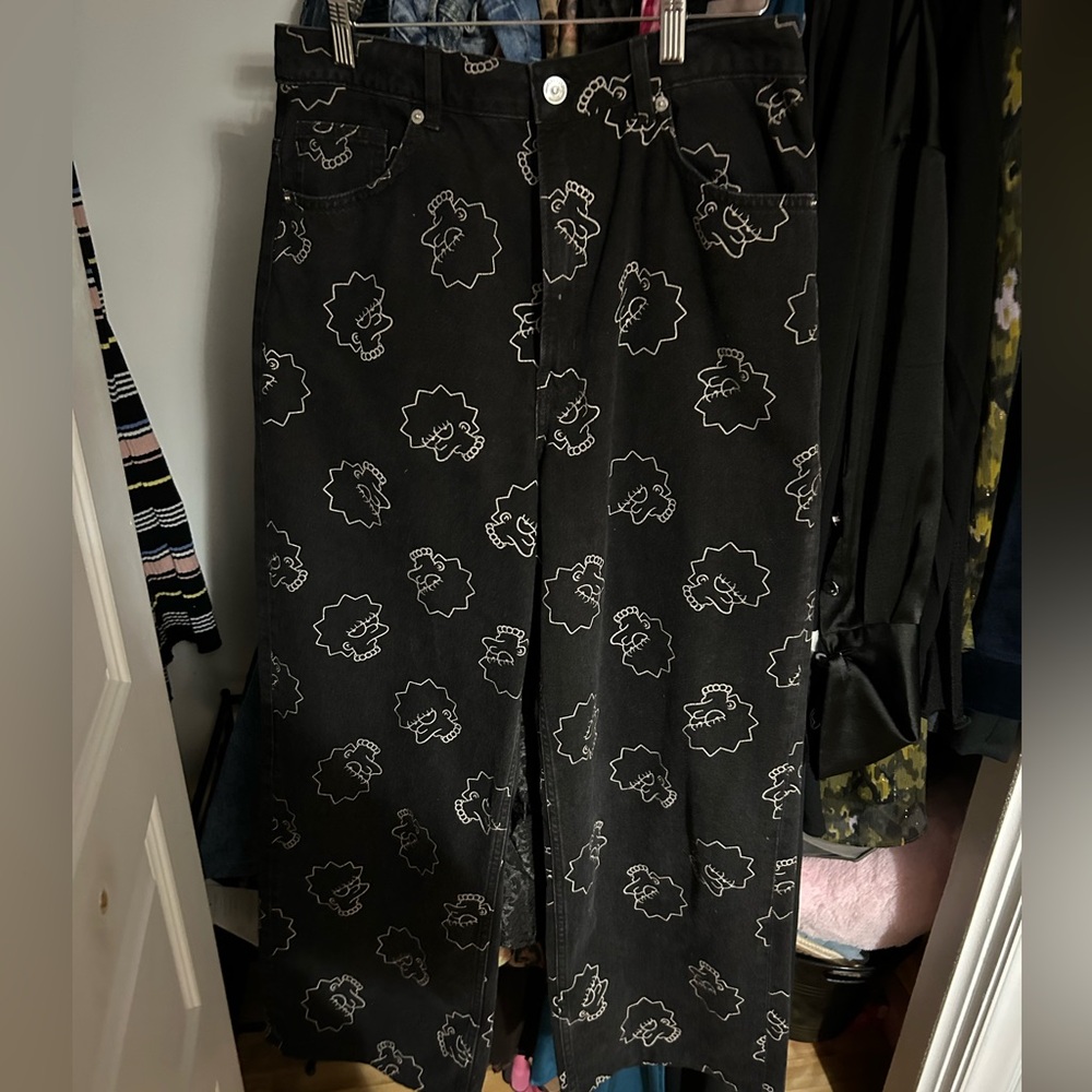 Black Simpsons Jeans